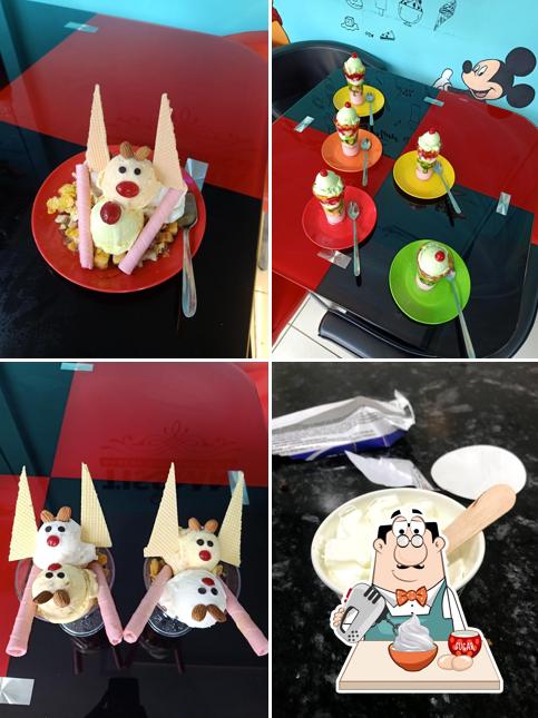 Tissma bakery Cafe &Coolbar serves a range of desserts