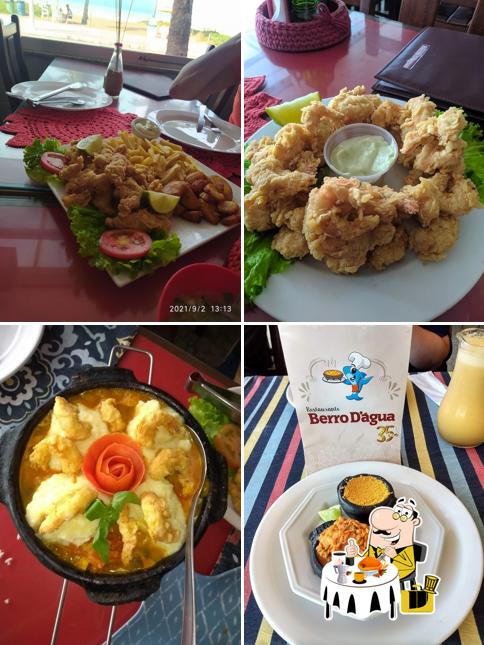 Comida em Restaurante Berro D'Água