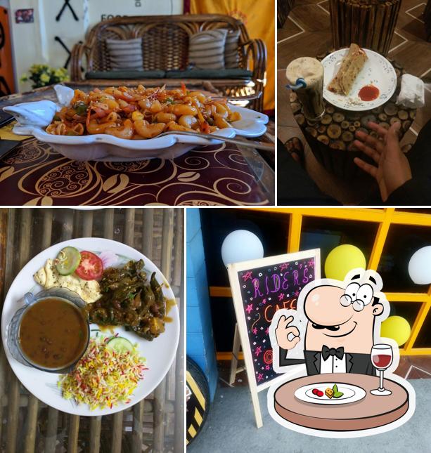 Food at Rider's Cafe NH44