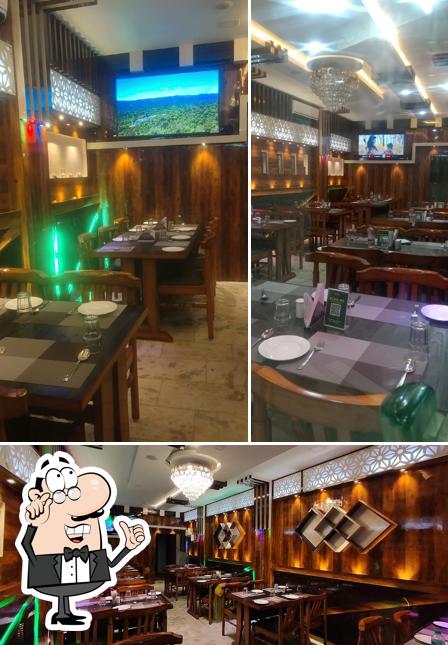 The interior of Star Restaurant
