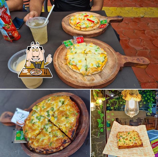 Pick different kinds of pizza