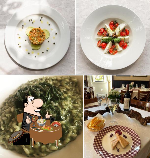 Cibo al Ristorante Trattoria del Glicine