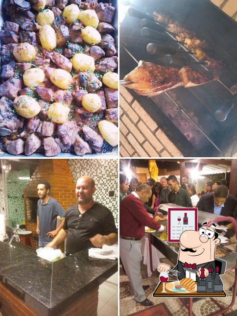 Há uma variedade de opções para os amantes da carne