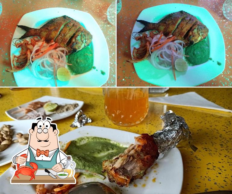 Try out seafood at 777 Restaurant