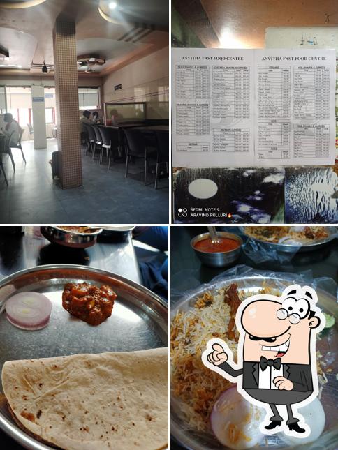 The interior of Anvitha Biryani