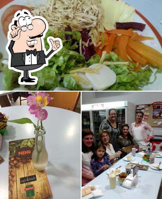 O Doce Cafe se destaca pelo interior e comida