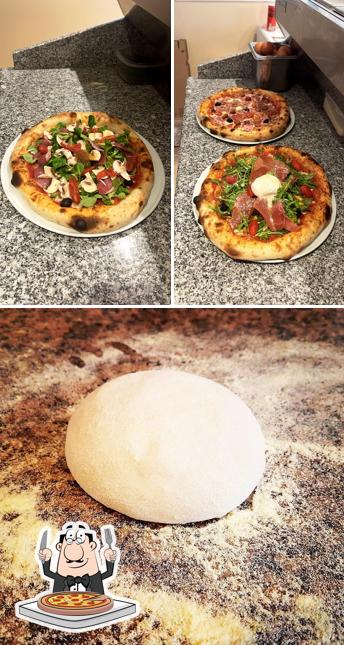 Essayez de nombreux genres de pizzas