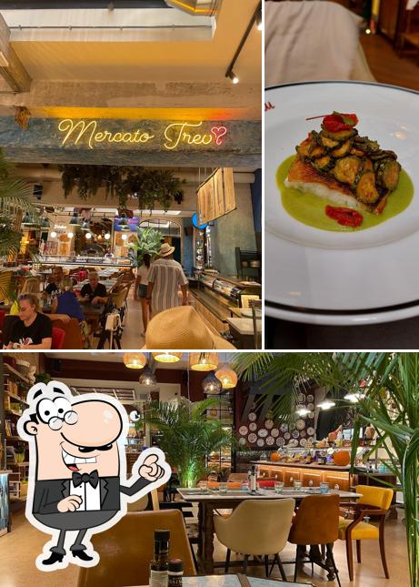 Guarda la foto che mostra la interni e cibo di Kukai Roma - Mercato Trevi