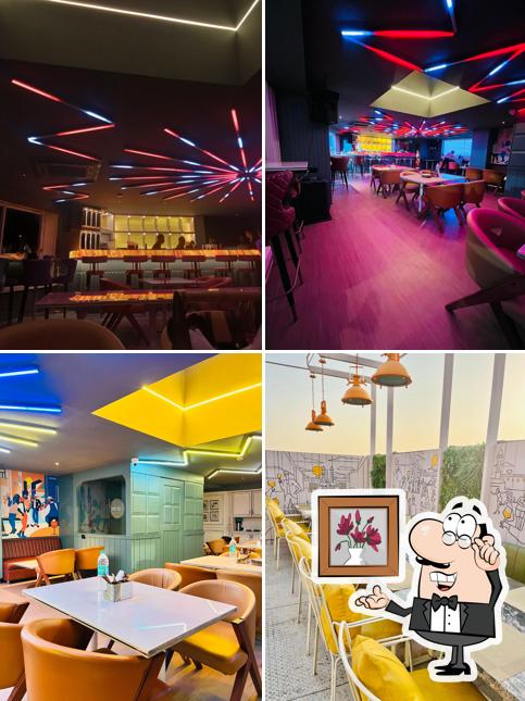The interior of Ozone Cafe Restro Lounge (Pub)