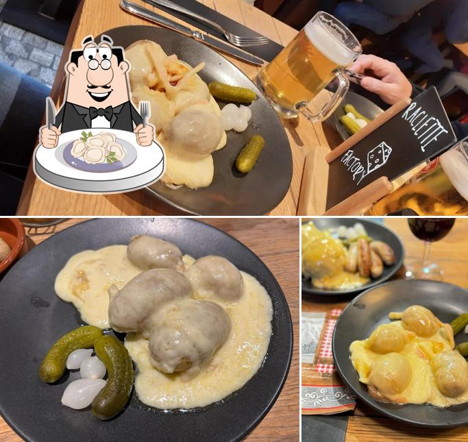 Ravioli cinesi al Raclette Factory
