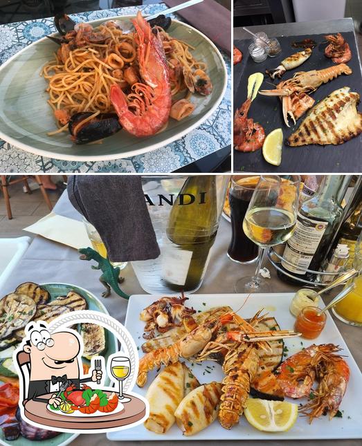 Ordina la cucina di mare a Ristorante Pizzeria Cisano