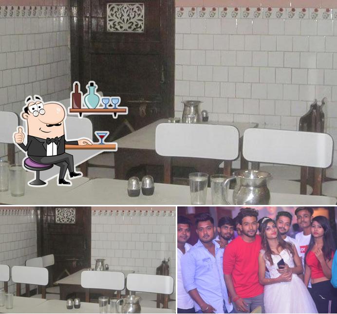 Check out the picture showing interior and wedding at Riya's Kitchen