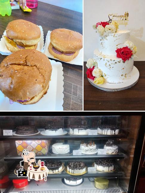 Take a look at the photo showing food and interior at Sugar High The Bakery Shop Gomtinagar Lucknow