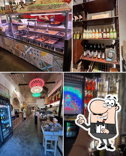 Gli interni di Vucìa - Cucina Siciliana