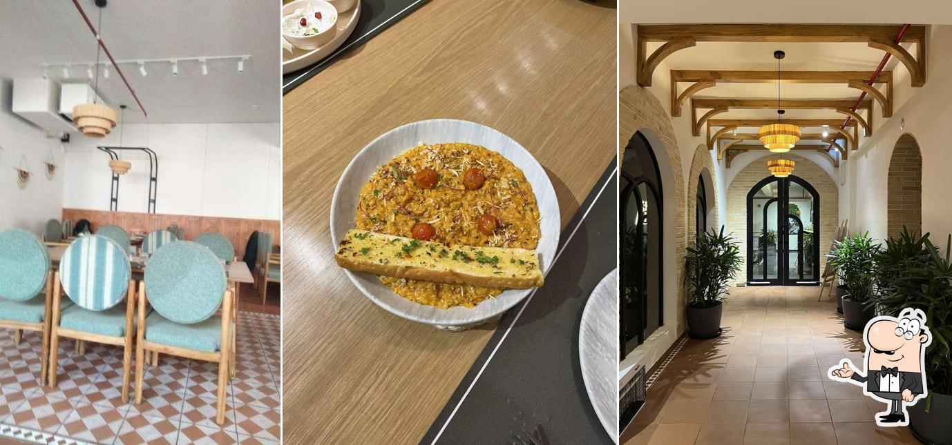 The interior of The House of Makeba - Veg Family Dining Restaurant in Science City