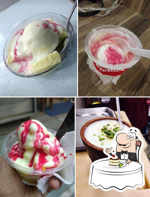 Indian ice cream and kulfi faluda