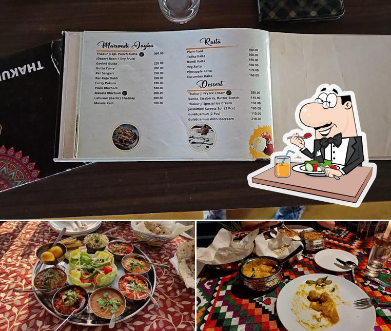 Food at Restaurant Romany Jaisalmer