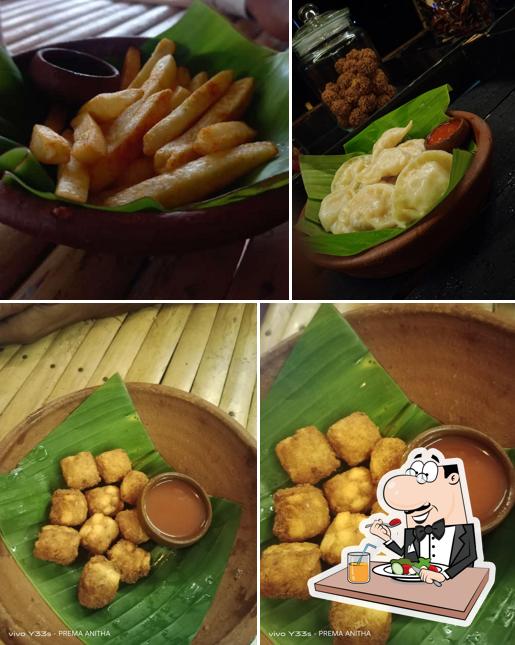 Food at Bamboo cafe - ಬಂಬೂ ಕೆಫೆ