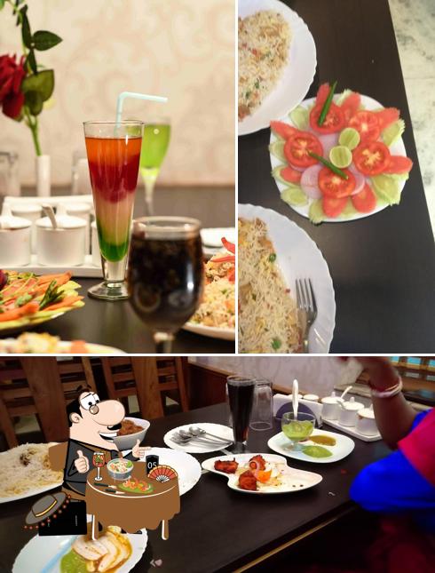 Meals at Blue Diamond Hotel and Restaurant