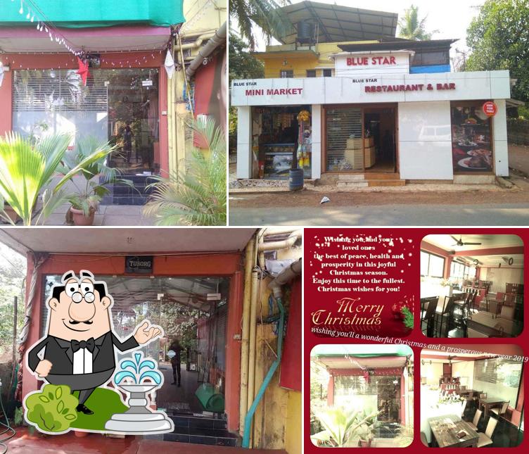 Check out how Blue Star Bar & Restaurant looks outside