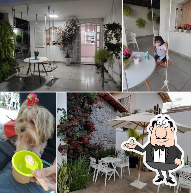 Veja imagens do interior do Delite - Sorveteria Artesanal e Café
