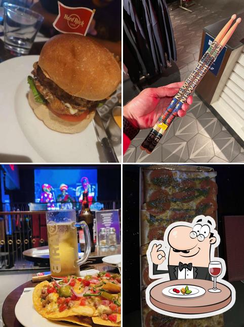 Food at Hard Rock Cafe New Delhi