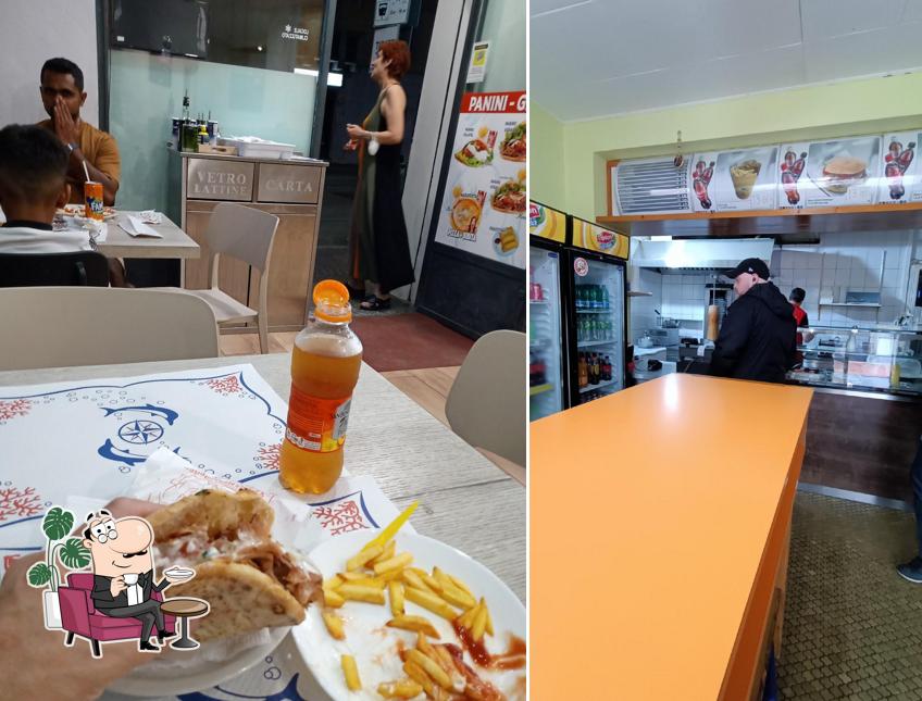 Gli interni di Istanbul Kebab