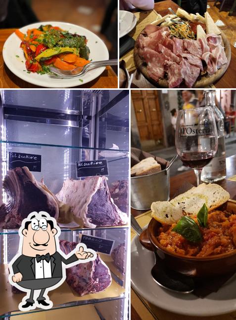 Gli interni di L'Osteria