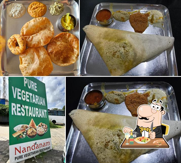 Meals at Nandanam Pure Vegetarian Restaurant