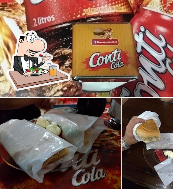 Platos en Exxagero Lanches