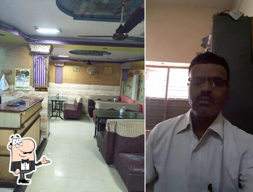 The interior of Hotel New Elite and masjid