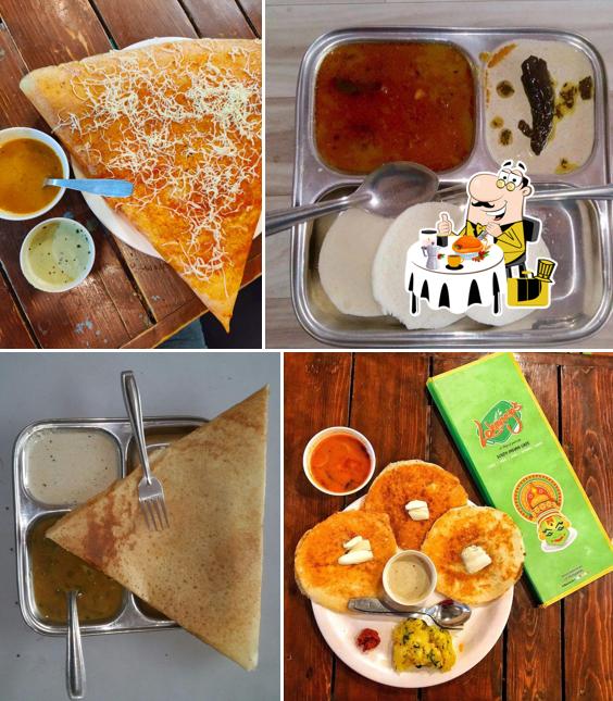 Food at Lokmanya's South Indian Cafe