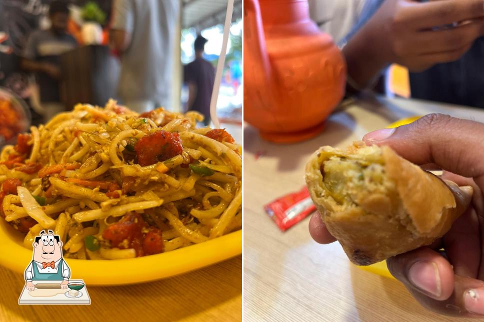 Samosa at Mamiyar shop