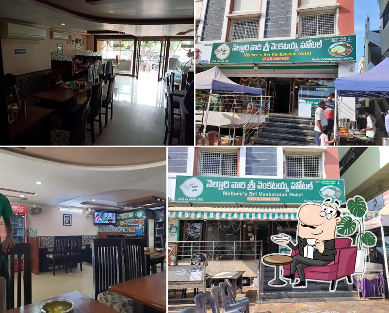 Check out how NELLORE VARI SRI VENKATAYYA HOTEL looks inside