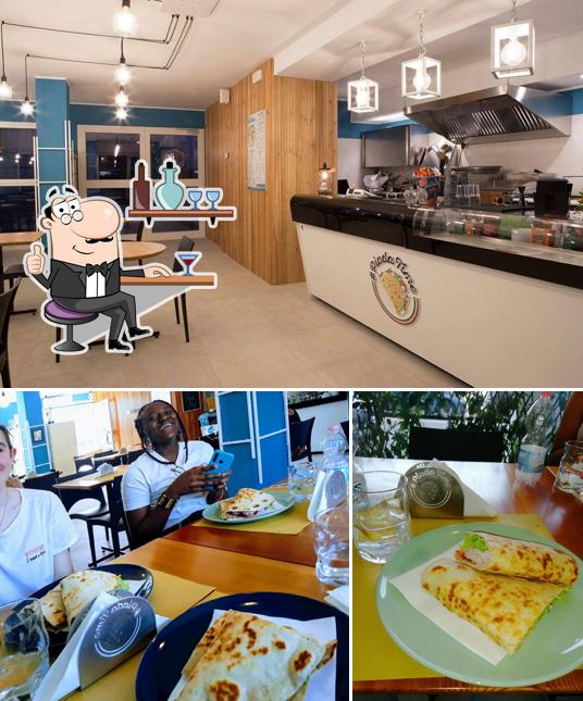 Dai un'occhiata agli interni di Piadineria #Piadatime