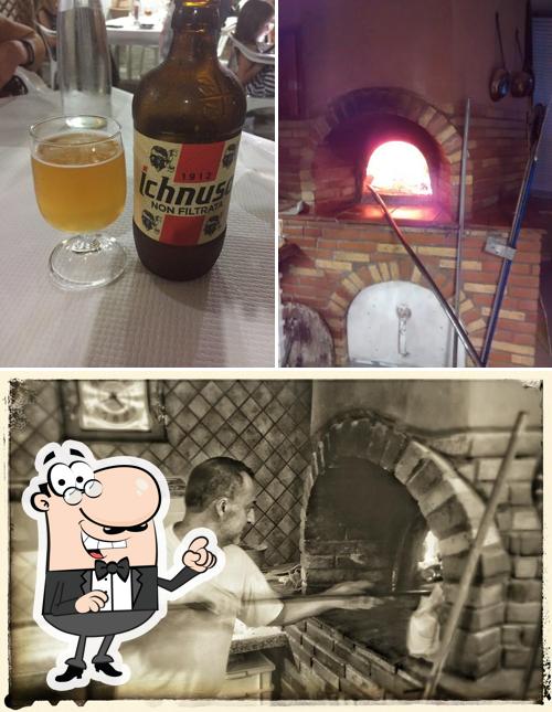 Questa è la foto che raffigura la interni e birra di Pizzeria da Orazio