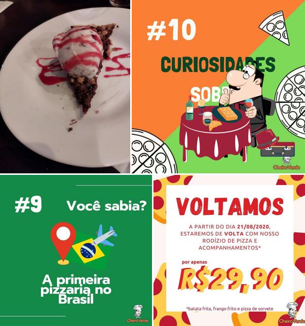 Peça uma das sobremesas