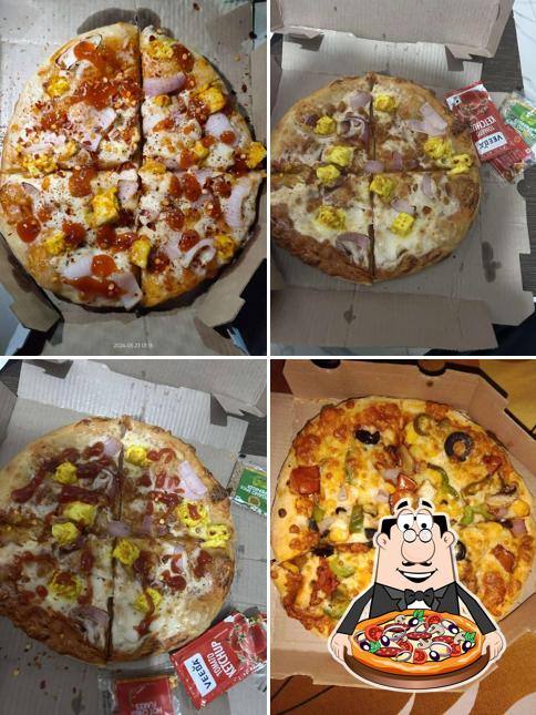 Pick pizza at Rominus Pizza and Burger