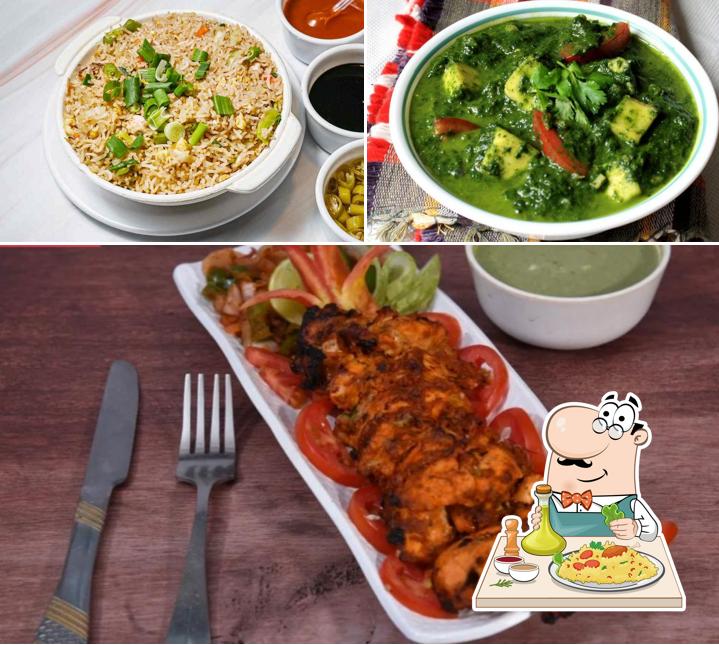 Food at Temptations Bar and Restaurant