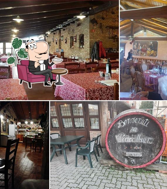 Gli interni di Al Vecio Muin