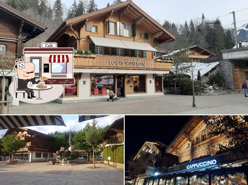 Gli esterni di Cappuccino Gstaad