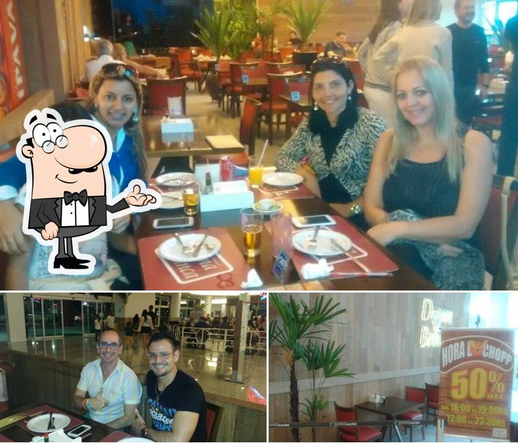 O interior do Dona Branca