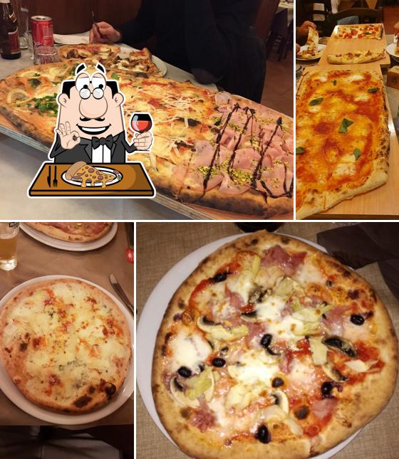 Prenditi tra le molte varianti di pizza
