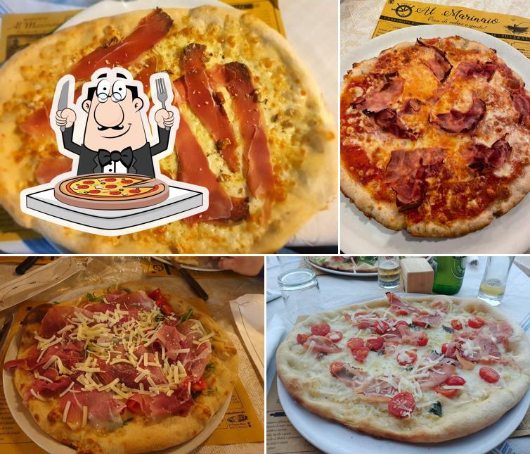 Ordina tra le svariate varianti di pizza
