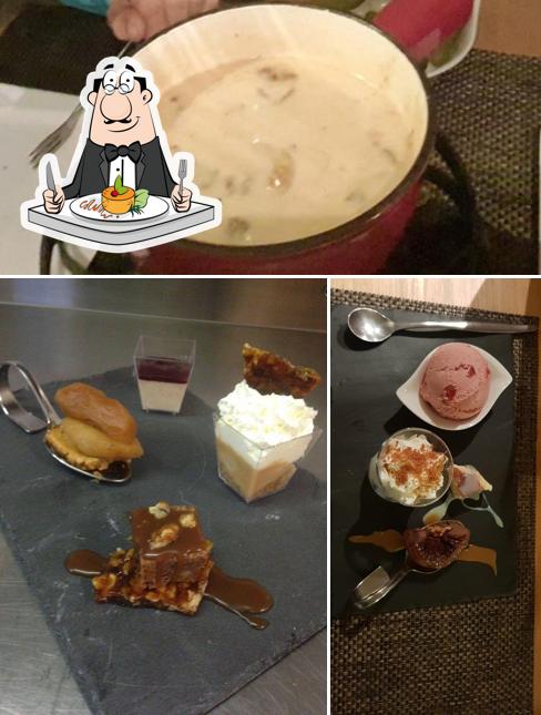 Piatto di formaggi al Restaurant les Touristes