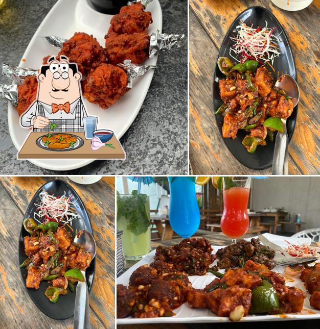 Chicken wings at Guru Greens Garden Family Restaurant