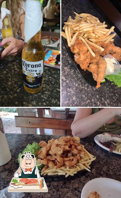 Peixe e fritas em Bar do Ivo