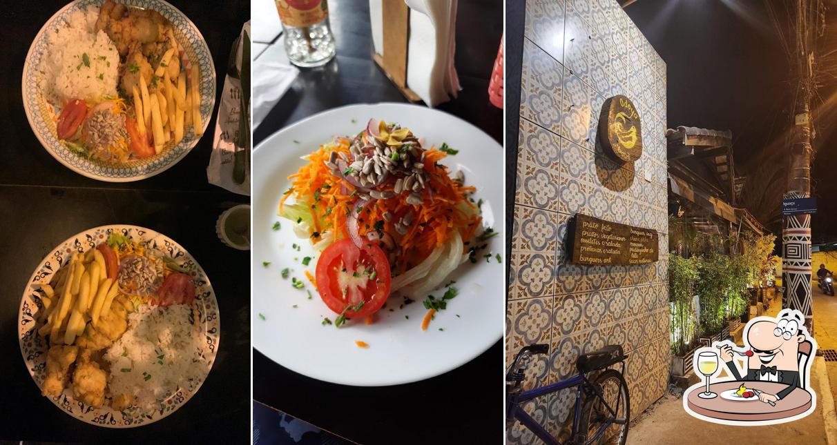 Comida em Bistrô Odoyá