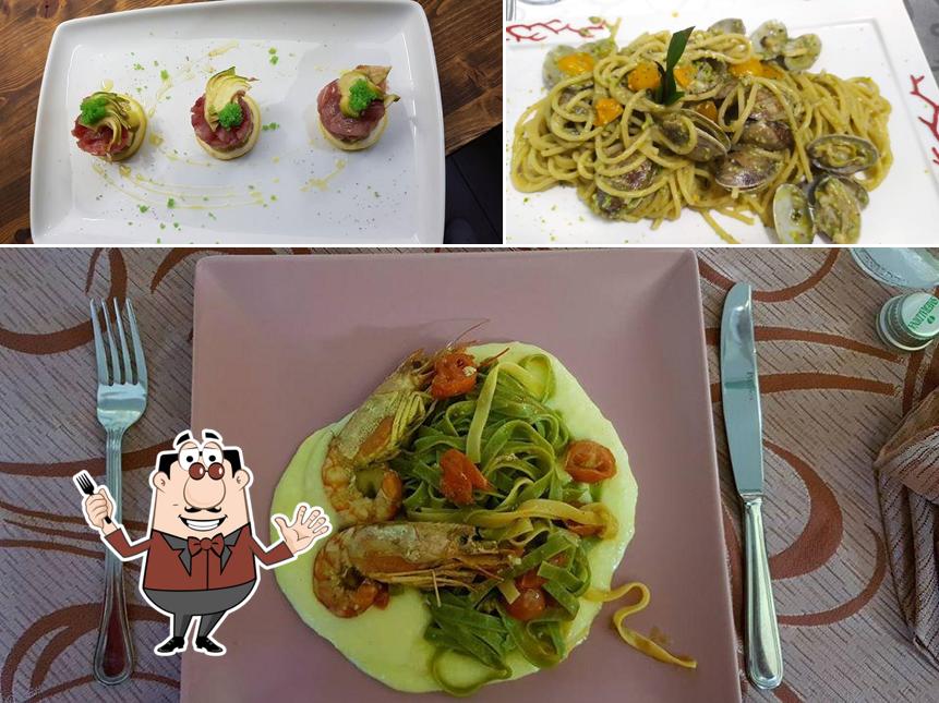 Cibo al Ristorante La Rosa Di Mauro