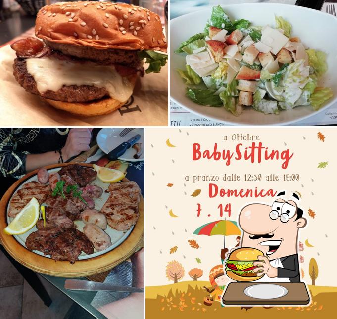 Hamburger al Roadhouse Restaurant Alessandria